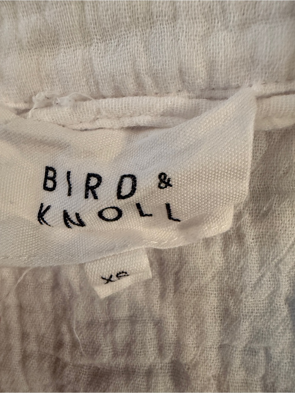 Bird & Knoll Frieda Cotton Shirtdress - Picture 2 of 3
